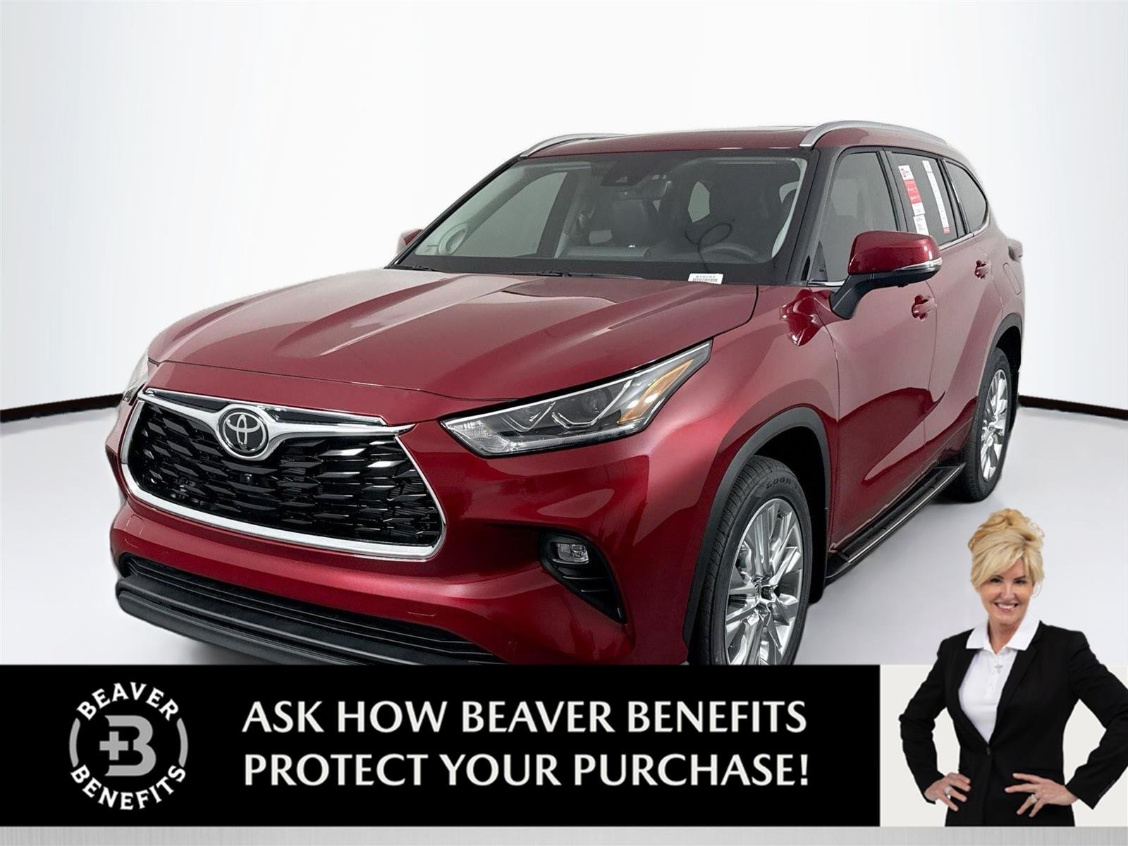 Red (Ruby Flare Pearl) 2026 Toyota Highlander Limited AWD SUV / Crossover All-Wheel Drive