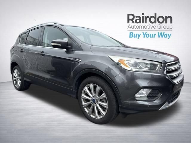 Used 2017 Magnetic Ford Titanium image 1