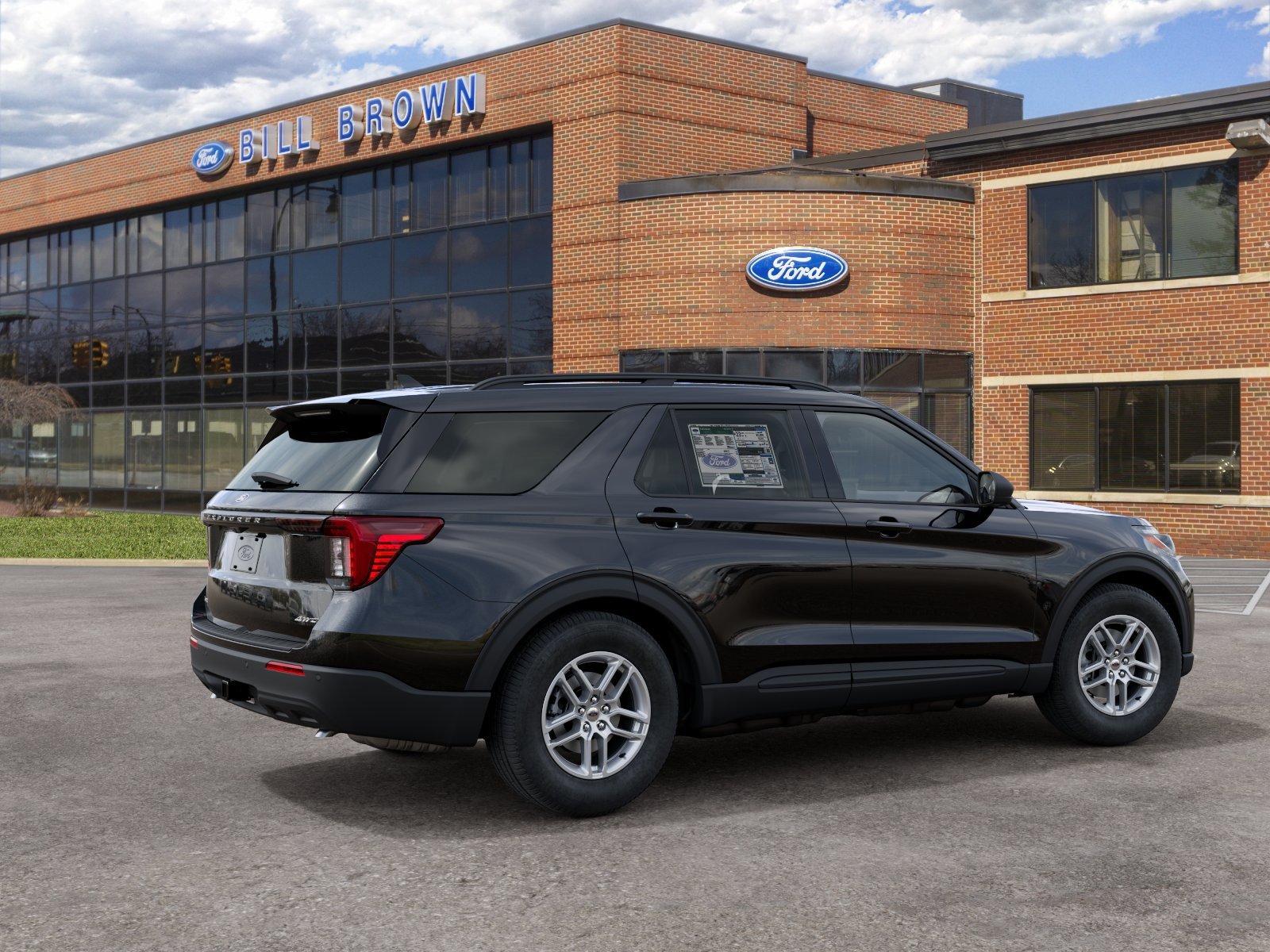 New 2027 Agate Black Metallic Ford Active image 6