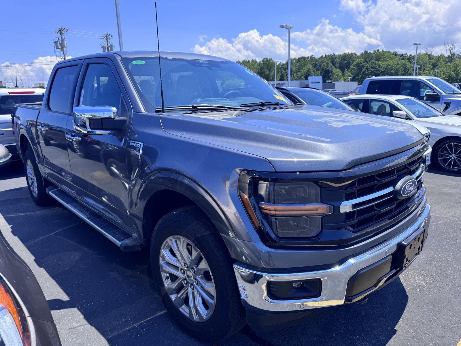 Used 2026 Carbonized Gray Metallic Ford XLT image 4
