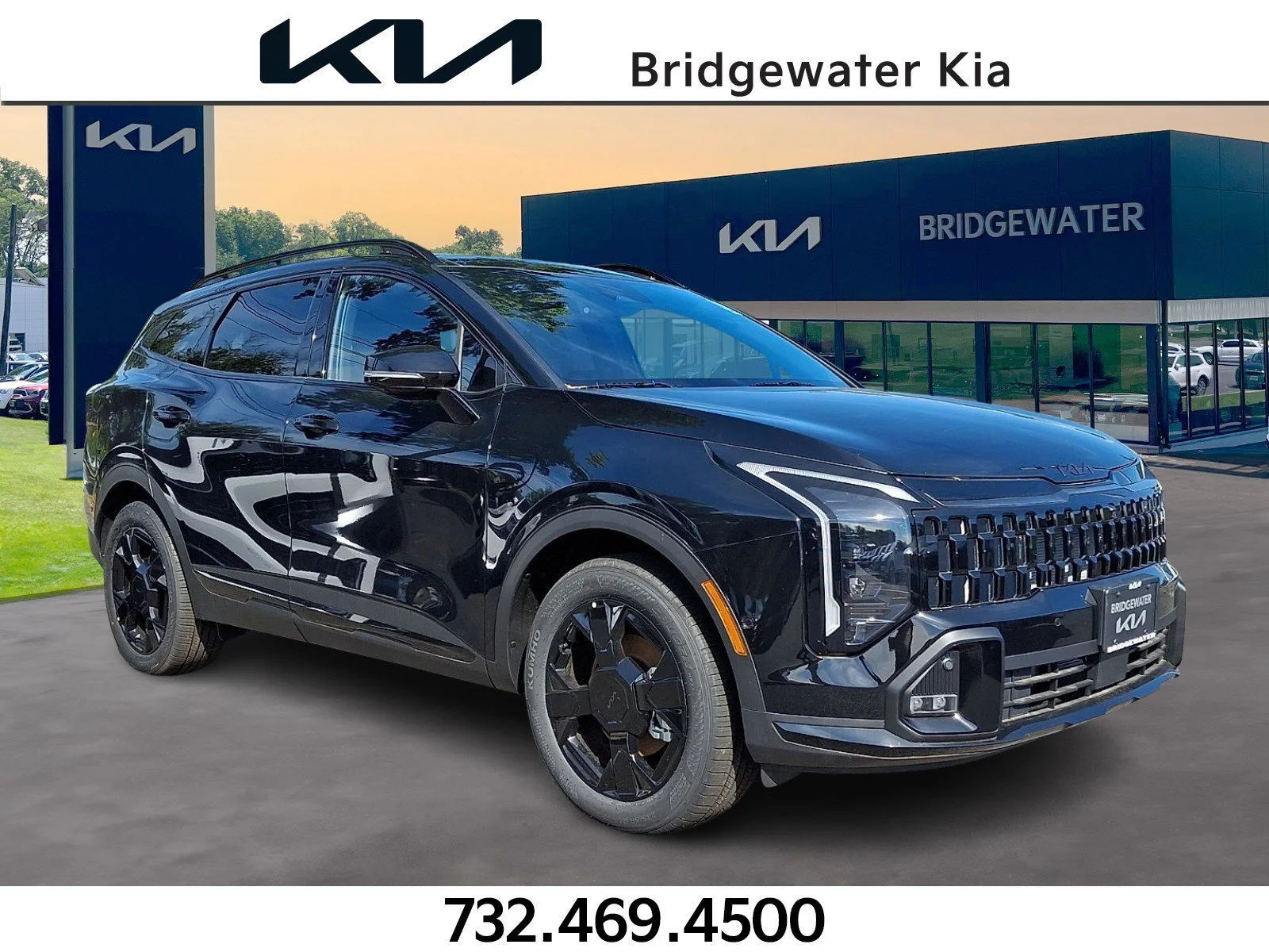 New 2026 Ebony Black Kia X-Line image 1
