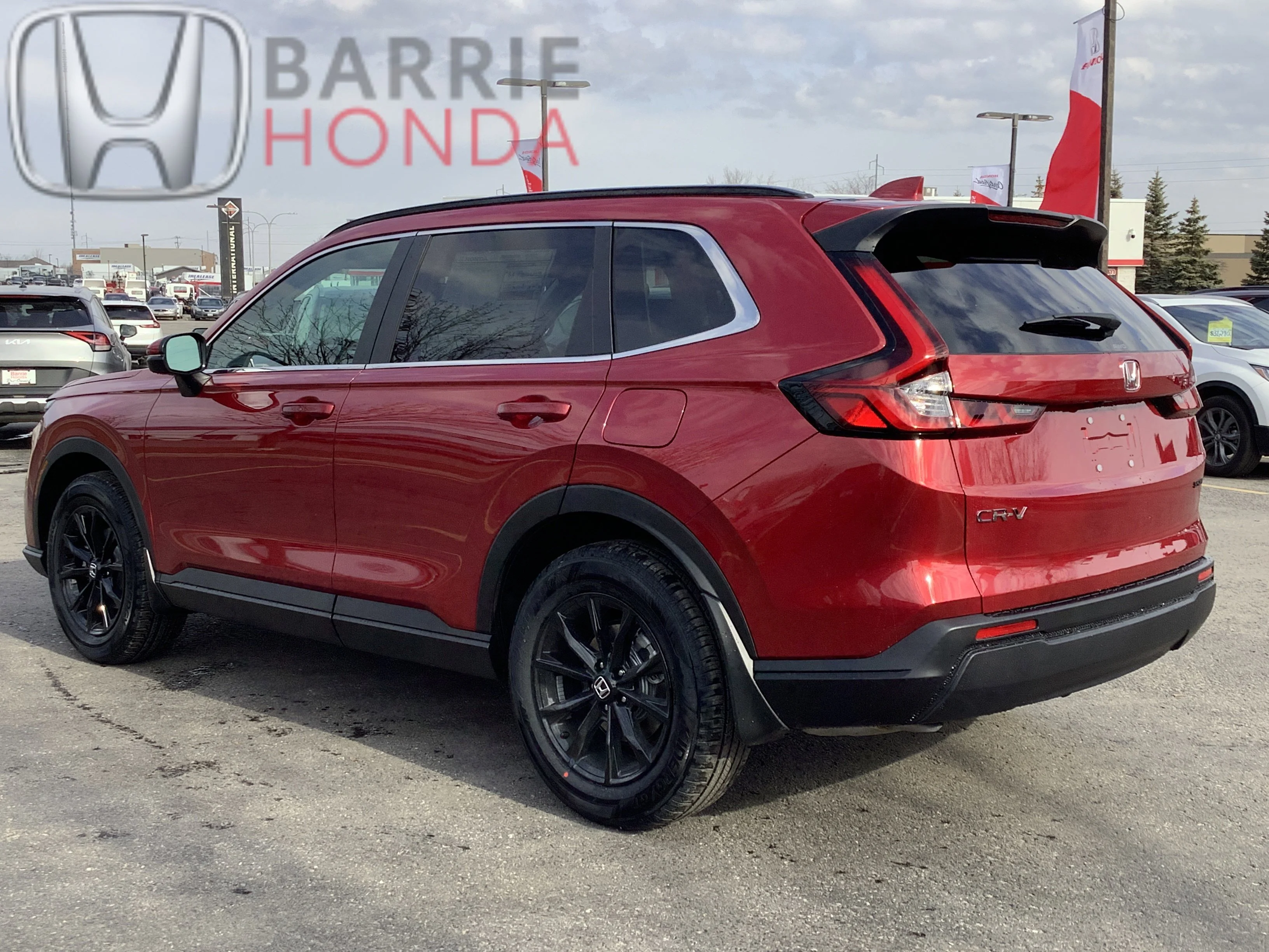 New 2026 Radiant Red Metallic Honda Sport image 5