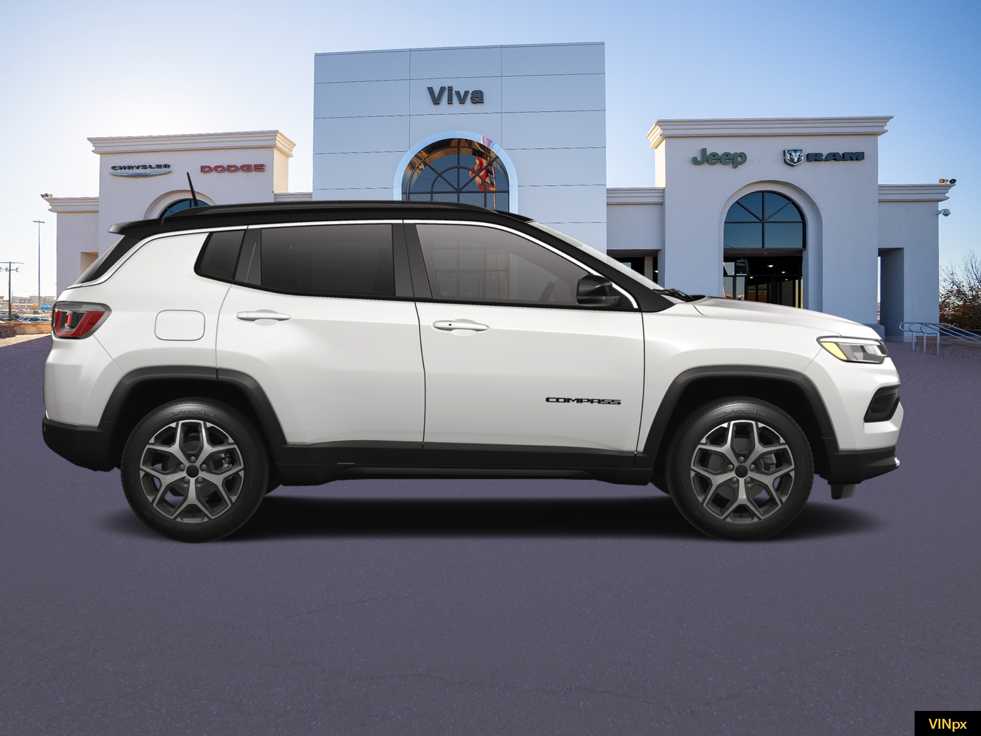 New 2026 Bright White Clear-Coat Exterior Paint Jeep Limited image 9