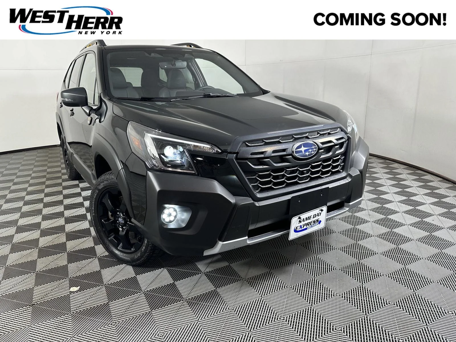 Used 2024 Crystal Black Silica Subaru Wilderness image 1