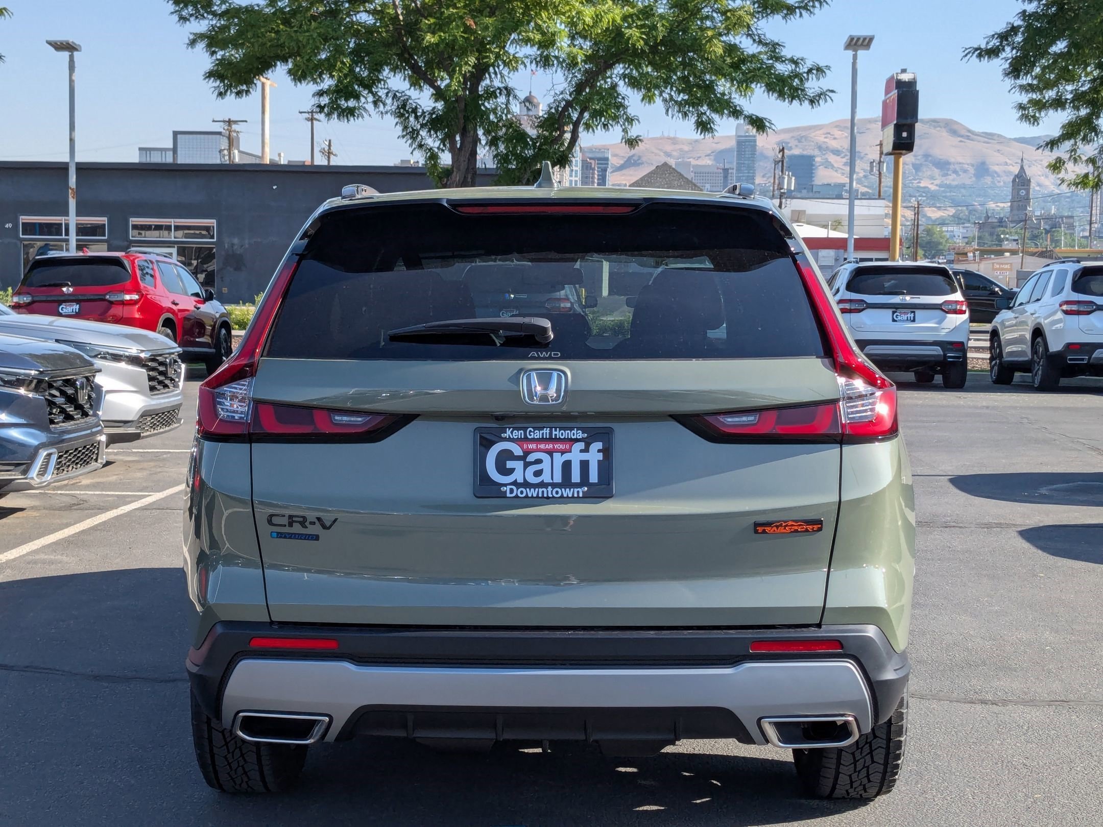 New 2026 Ash Green Metallic Honda TrailSport image 4