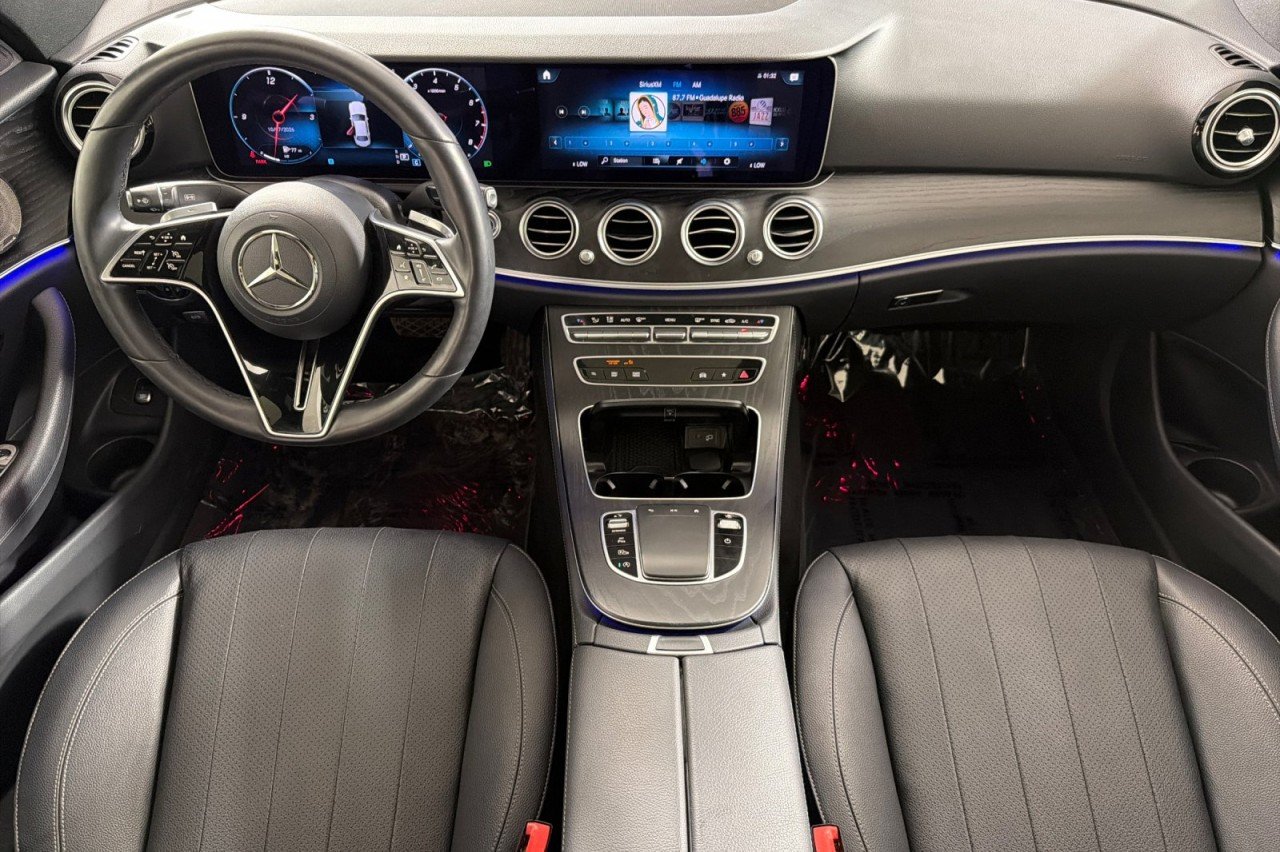 Certified Used 2023 Black Mercedes-Benz E 350 image 12