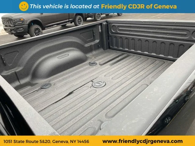 New 2026 Diamond Black Crystal Pearl-Coat Exterior Paint RAM Tradesman image 9