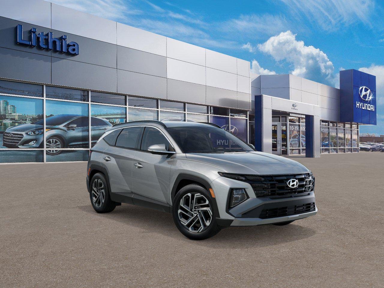 New 2026 Shimmering Silver Hyundai SEL Plus AWD image 2