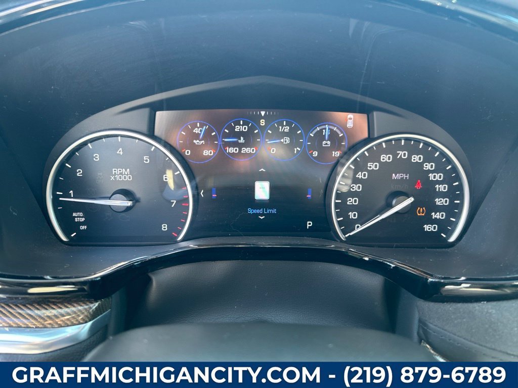 Used 2017 CRYSTAL WHITE TRICOAT Cadillac Platinum AWD image 41