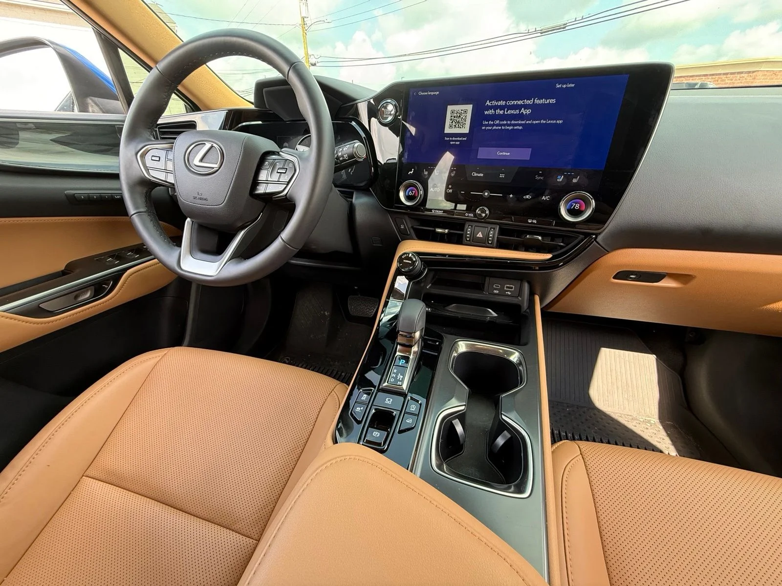 Used 2025 Blue Lexus 350 Premium image 3