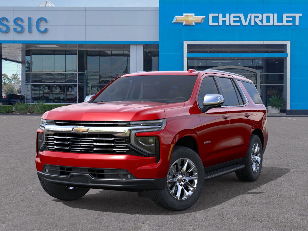 2026 Chevrolet Tahoe Premier Red at Classic Elite Chevrolet Hwy 6