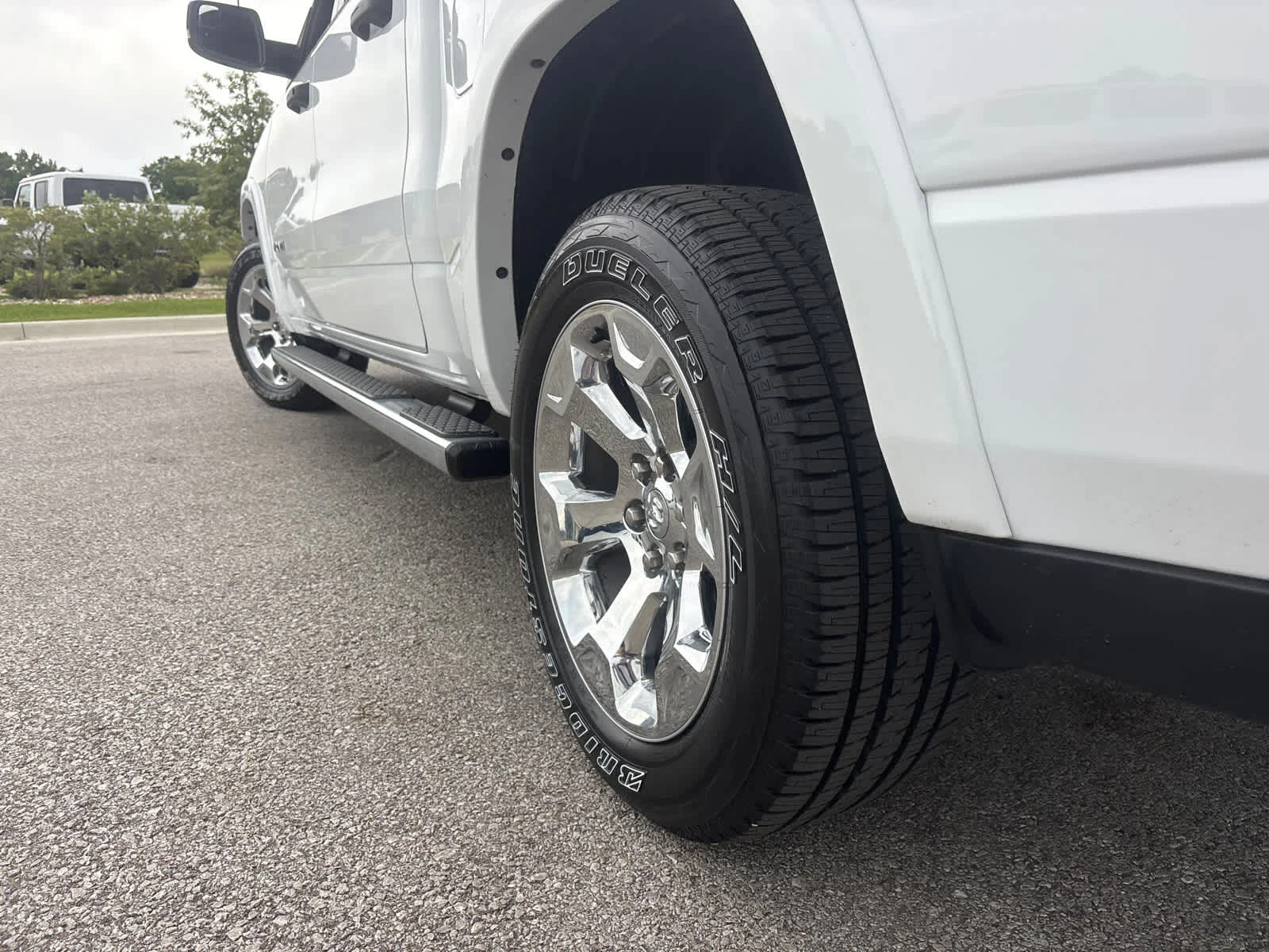 Used 2025 Bright White Clearcoat Ram Big Horn image 6