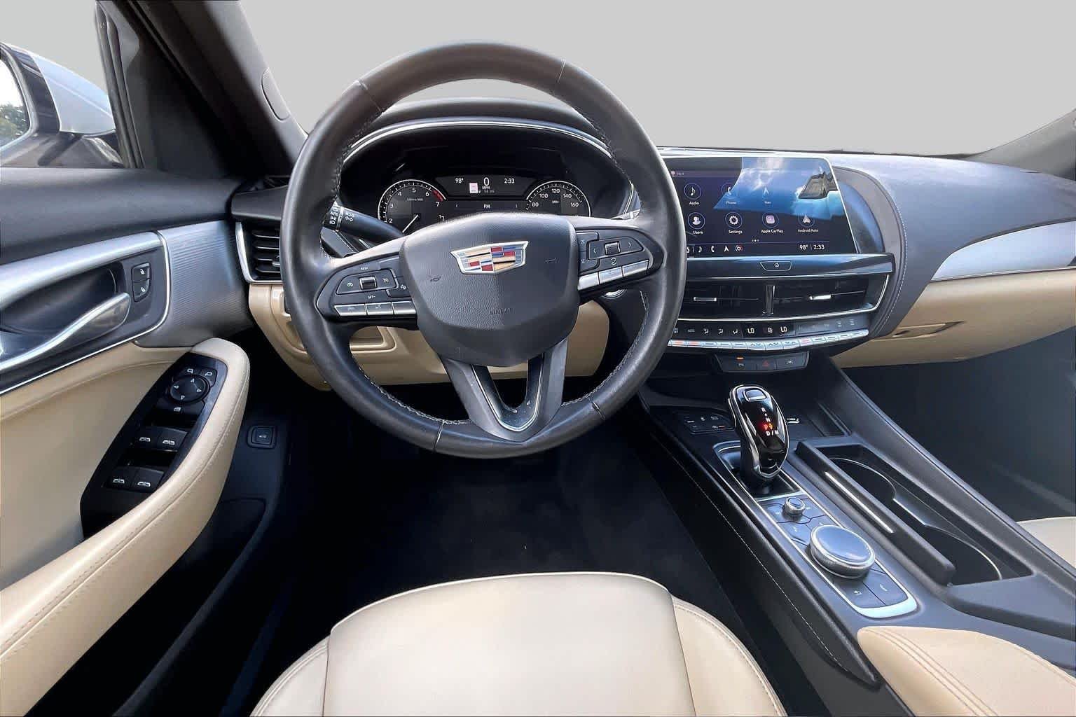 Used 2023 Crystal White Tricoat Cadillac Luxury image 5