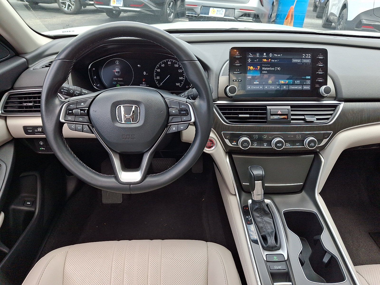 Certified Used 2021 Platinum White Pearl Honda EX-L image 10