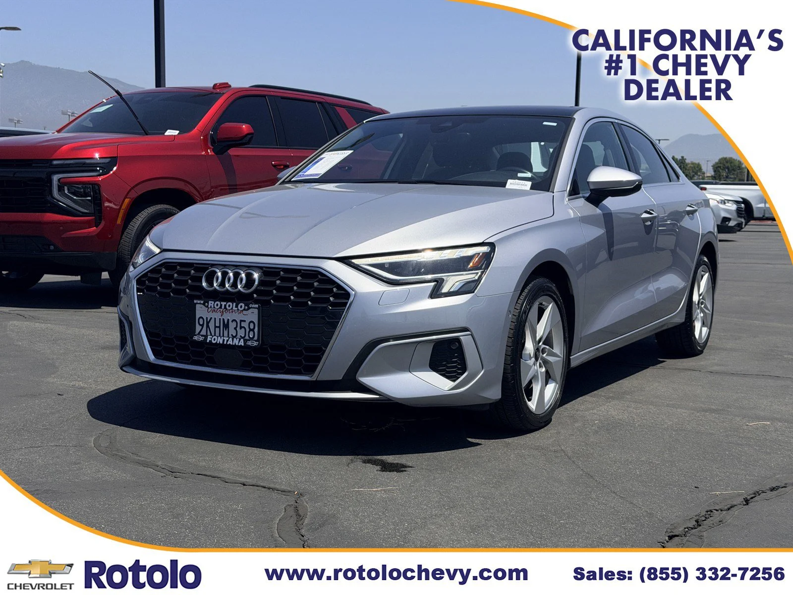 Used 2024 Silver Audi Premium image 3