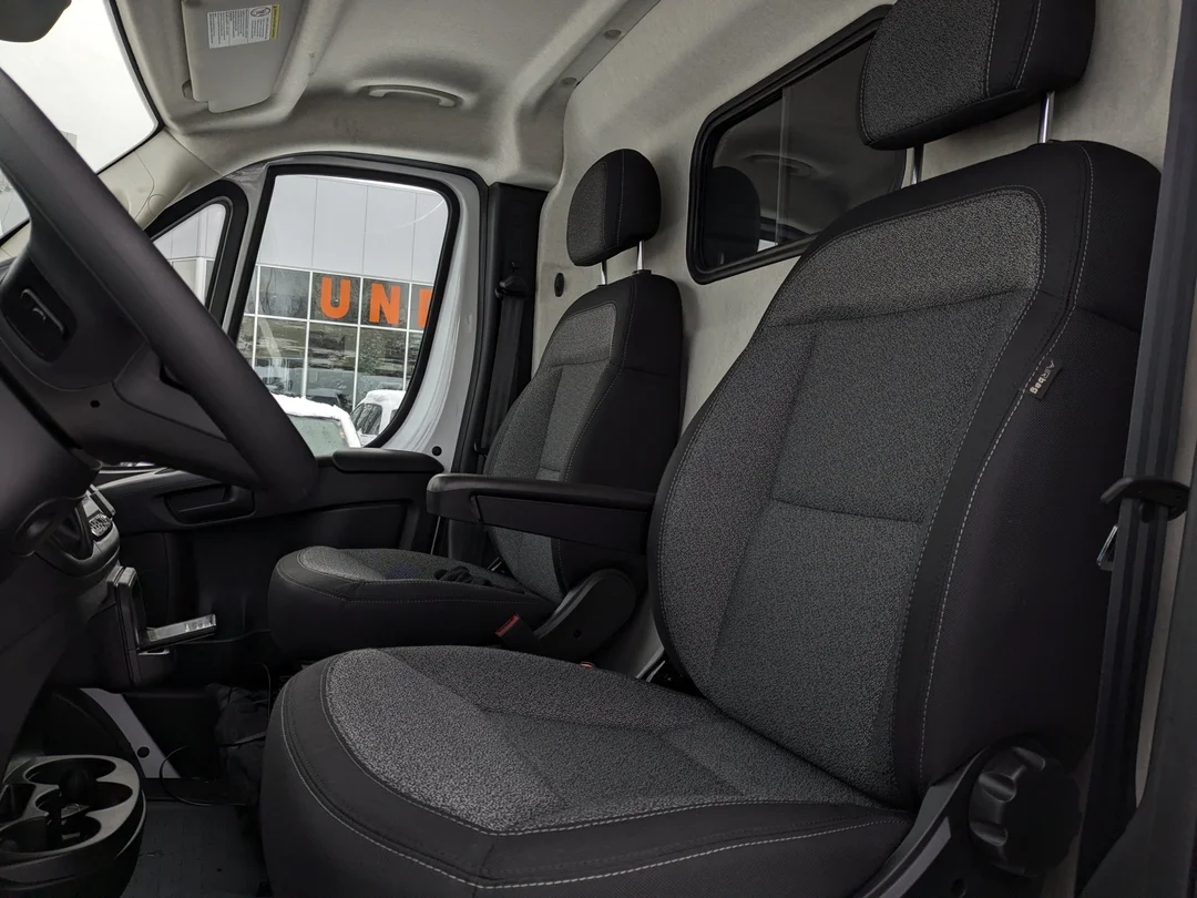 New 2026 White RAM SLT - - Super High Roof - Package 22G - LED Headlamps - Cargo Partition - Remote Start & More! image 13