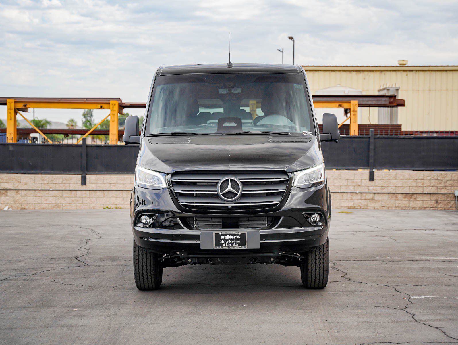 New 2026 Obsidian Black Metallic Mercedes-Benz 2500 Standard Roof I4 Diesel HO 144 AWD image 2
