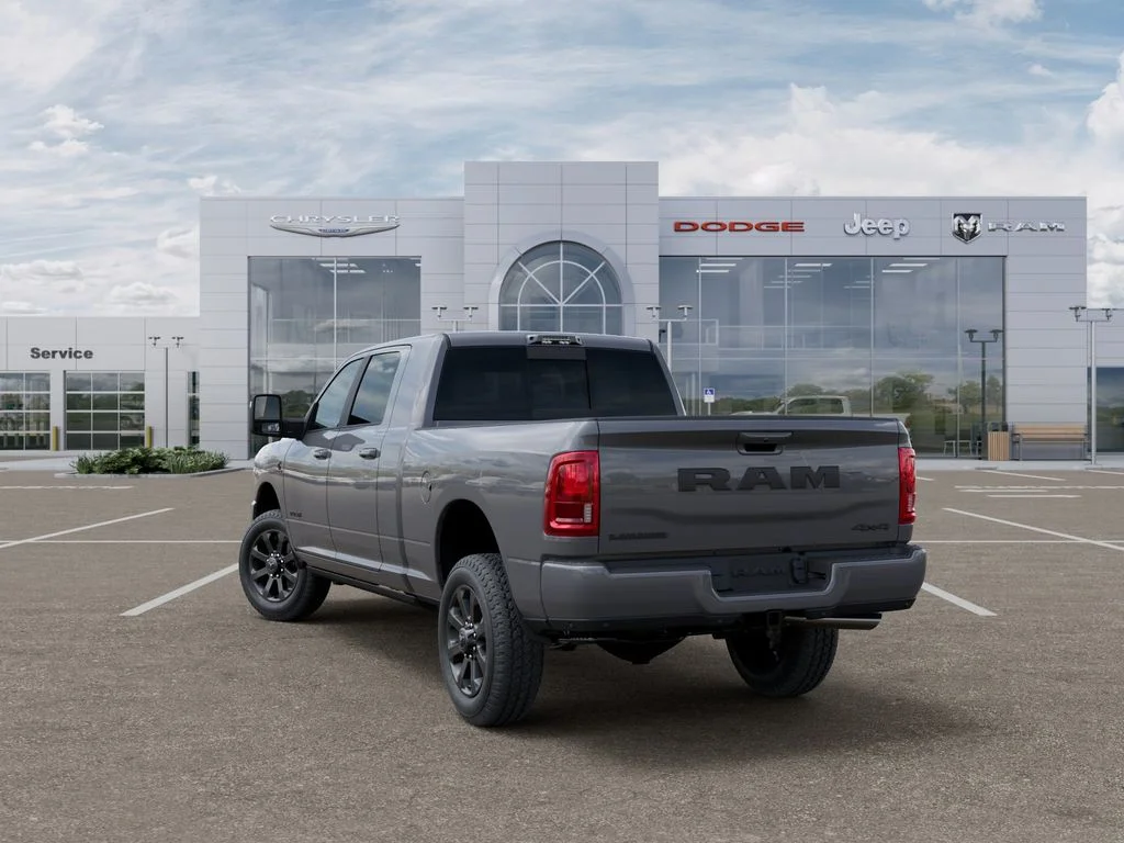 New 2026 Ceramic Gray Clear-Coat Exterior Paint RAM Laramie image 3