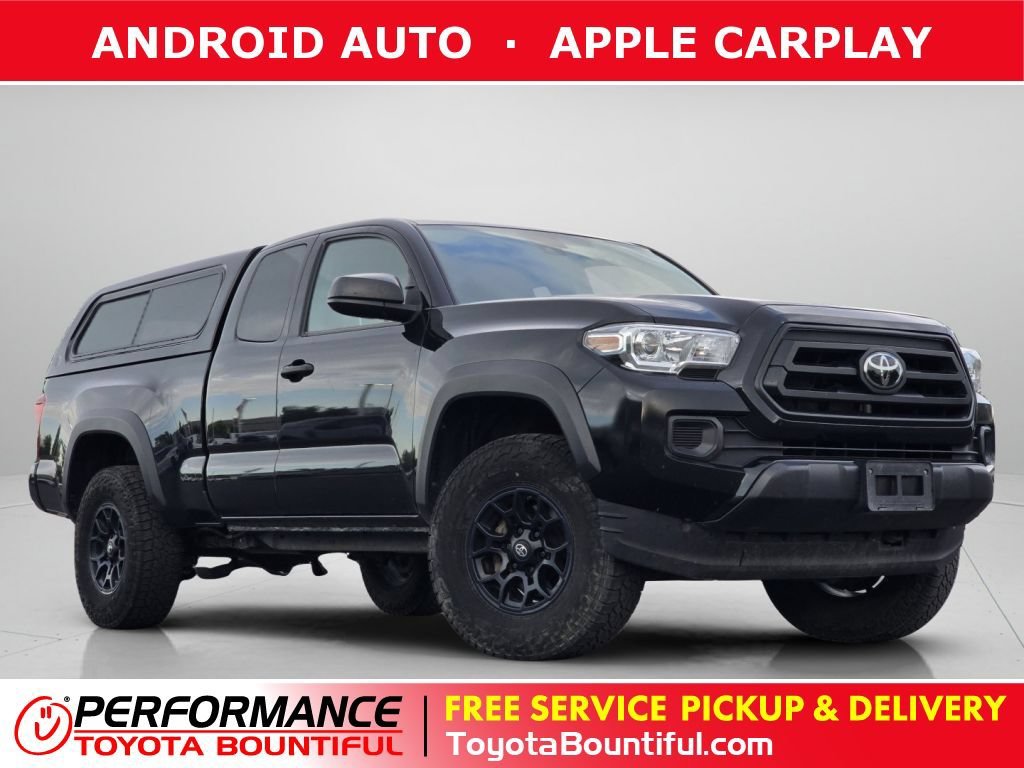 Certified Used 2022 Midnight Black Metallic Toyota SR image 1