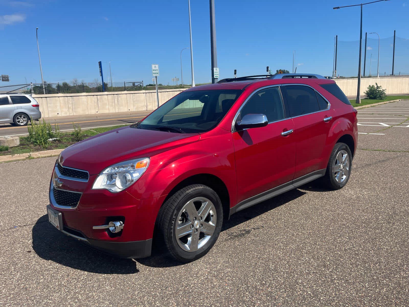 Used 2014 Crystal Red Tintcoat Chevrolet LTZ image 3