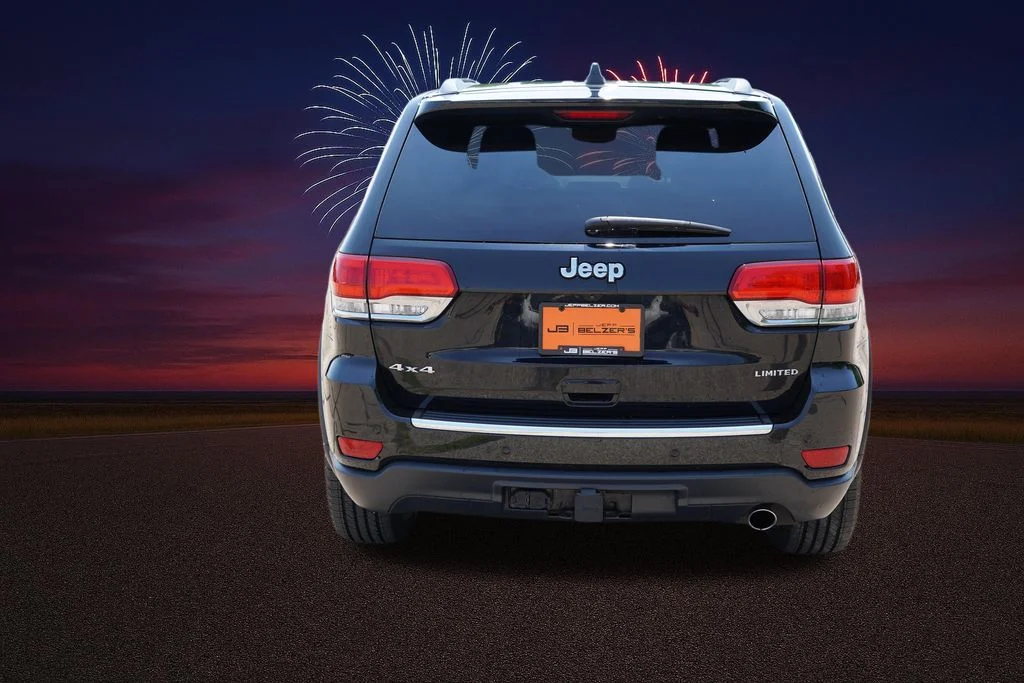 Certified Used 2018 Diamond Black Crystal Pearlcoat Jeep Limited image 6