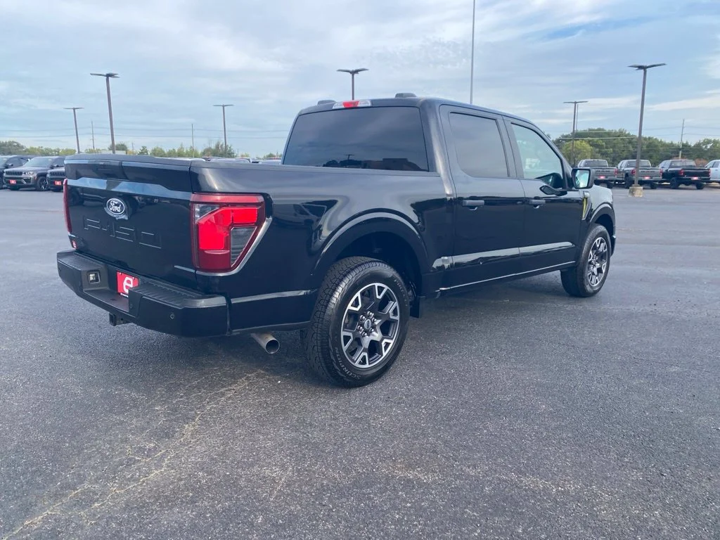Used 2024 Agate Black Metallic Ford STX image 8