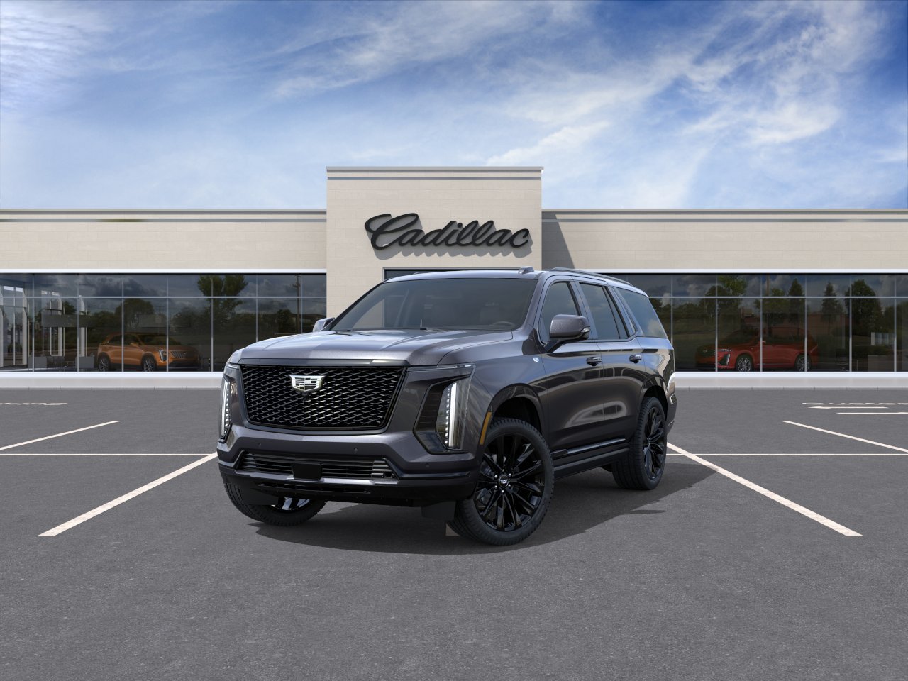 New 2026 Galactic Gray Metallic Cadillac Platinum Sport image 8