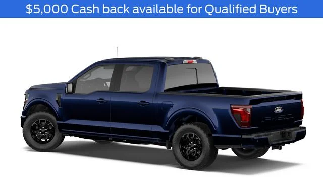 New 2026 Antimatter Blue Metallic Ford XLT image 2