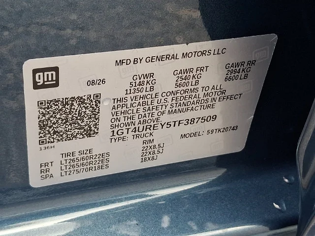 New 2026 Downpour Metallic GMC Denali image 20
