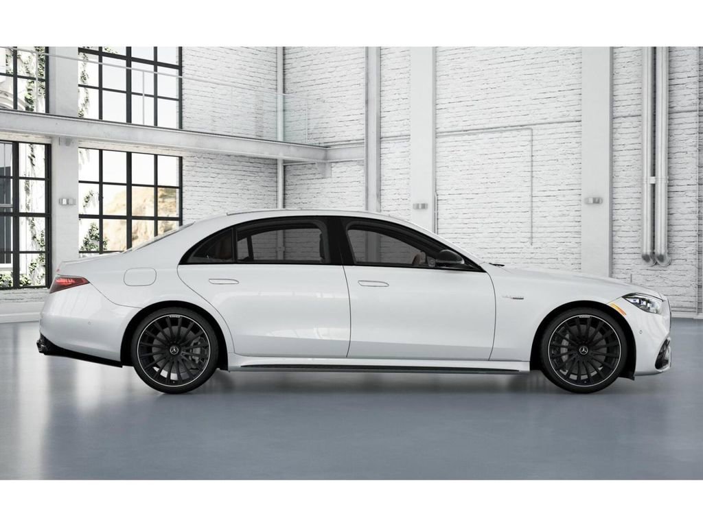 New 2026 MANUFAKTUR Moonlight White Metallic Mercedes-AMG S 63 E AMG® image 58