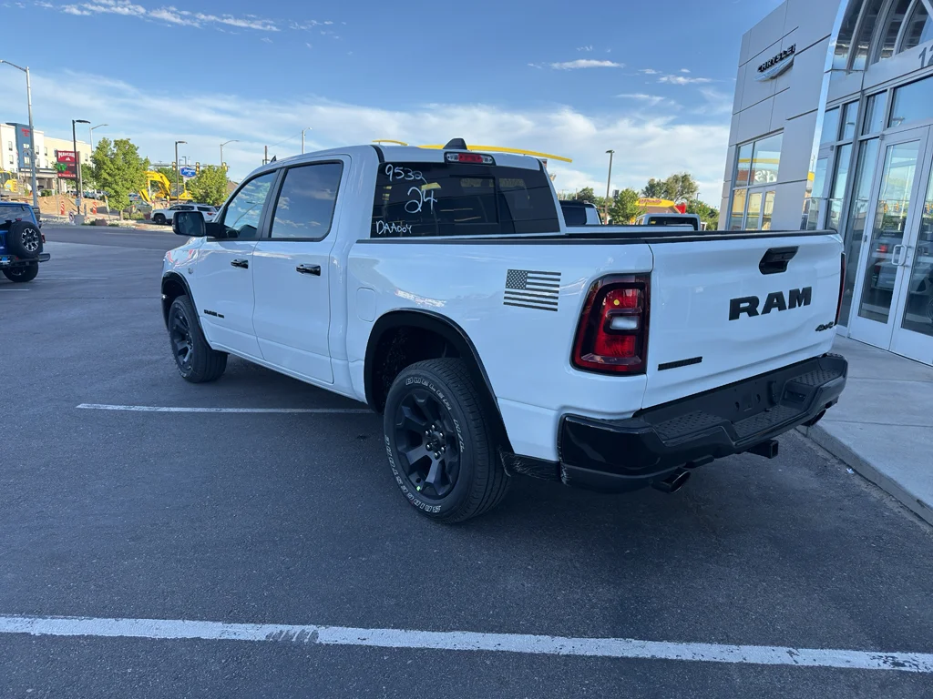 New 2026 Bright White Clear-Coat Exterior Paint RAM Big Horn image 3