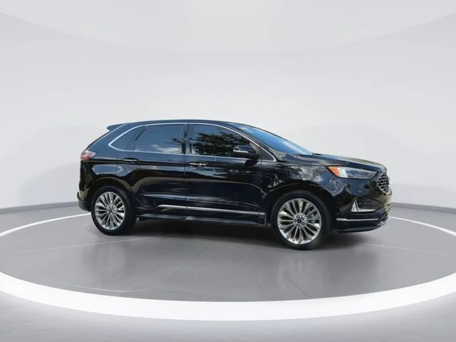 Used 2020 Black Ford Titanium image 2