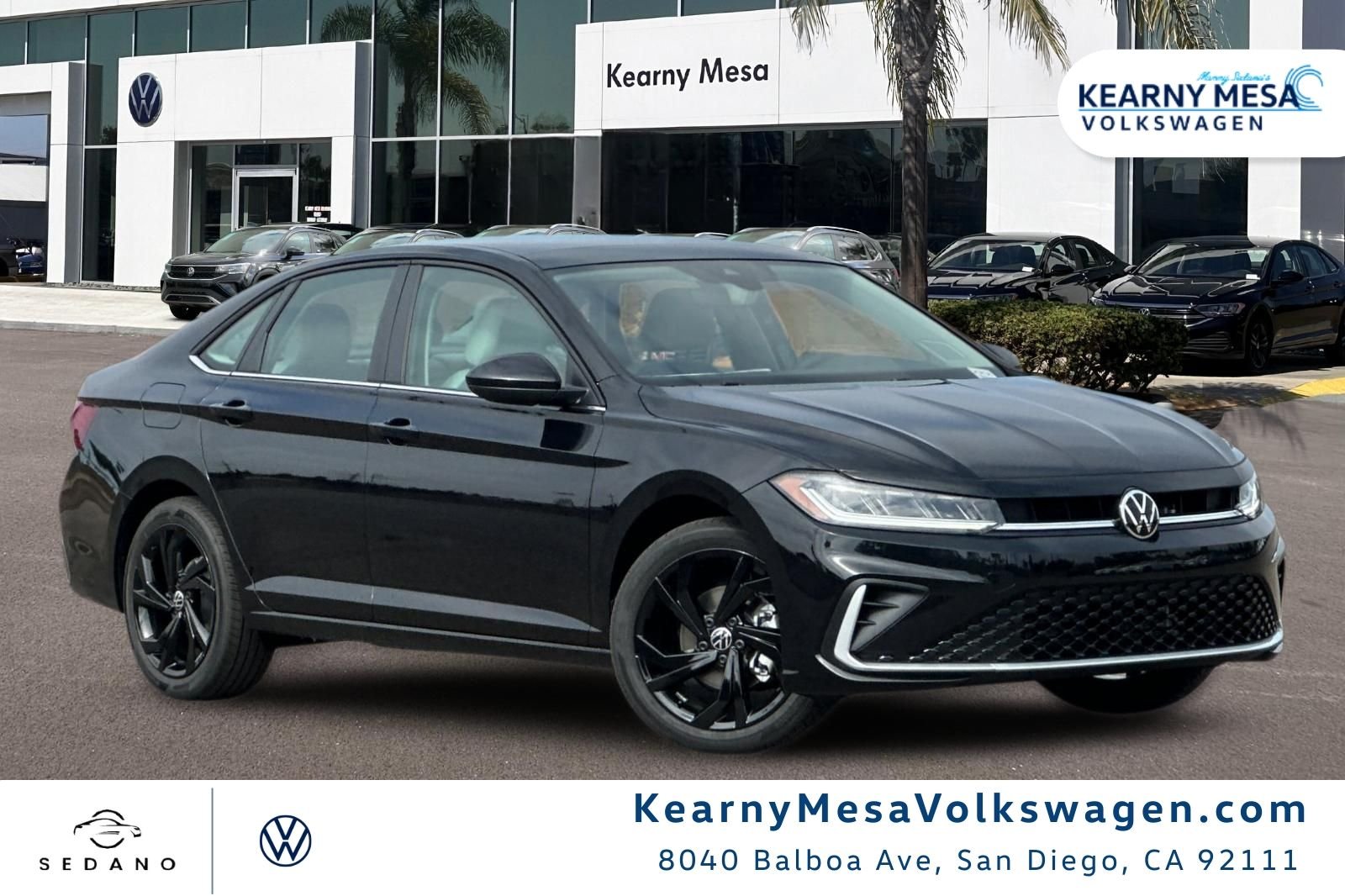 New 2026 Deep Black Pearl Volkswagen 1.5T SE image 1