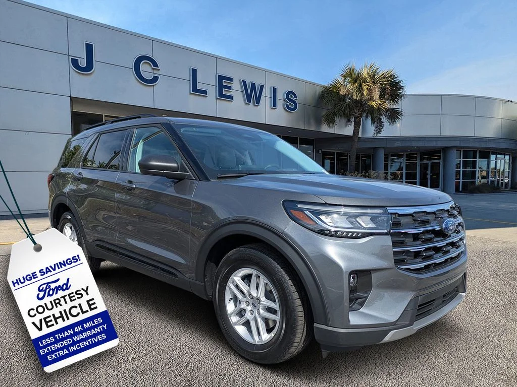 New 2026 Carbonized Gray Metallic Ford Active image 1
