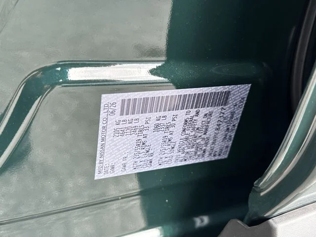 New 2026 Obsidian Green Pearl Nissan Dark Armor™ image 32