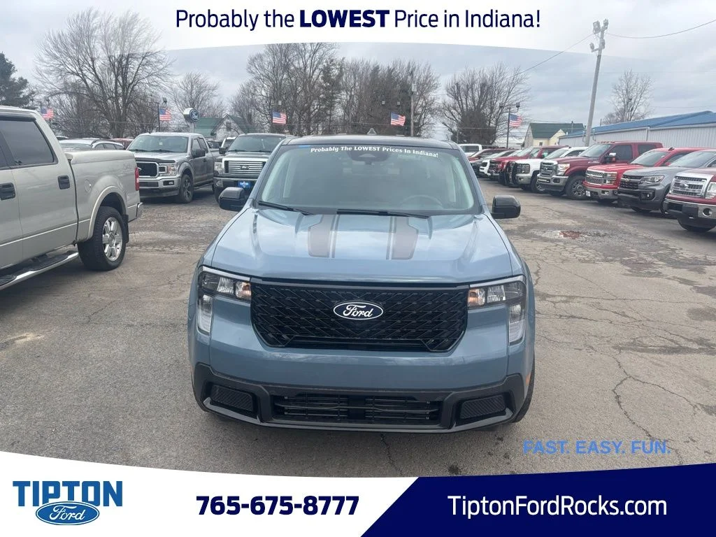 New 2026 Azure Gray Metallic Tri-Coat Ford XLT image 16