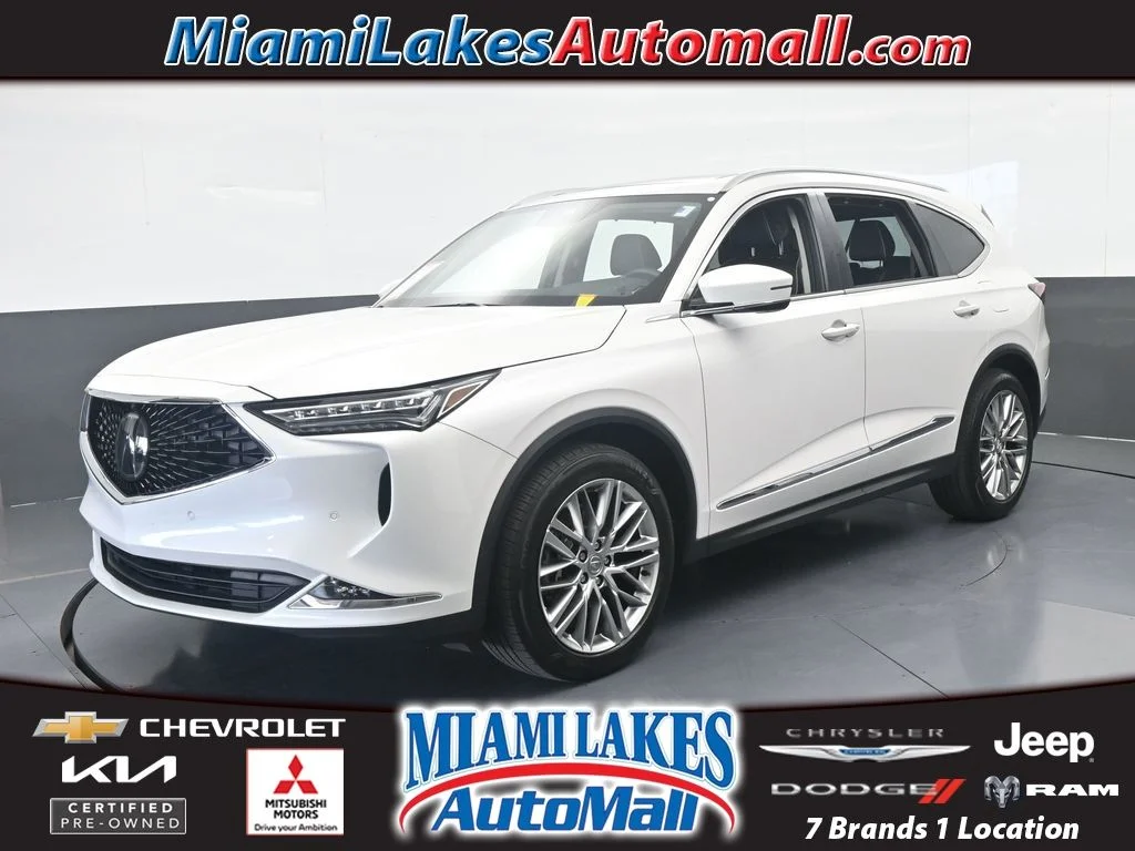 Used 2023 Platinum White Pearl Acura Advance image 1