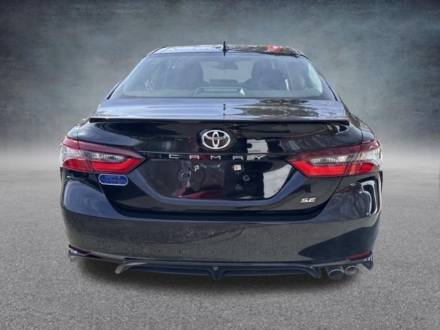 Used 2023 Midnight Black Metallic Toyota SE image 6