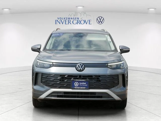 Certified 2026 Volkswagen Tiguan S with VIN 3VVCR7RM6TM015011 for sale in Inver Grove Heights, Minnesota