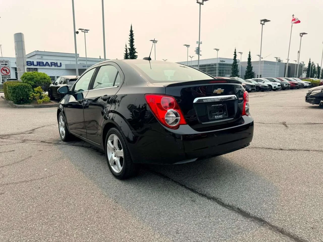 Used 2016 Mosaic Black Metallic Chevrolet Sedan LT - 6AT Dilawri Certified   Local BC   Clea image 3