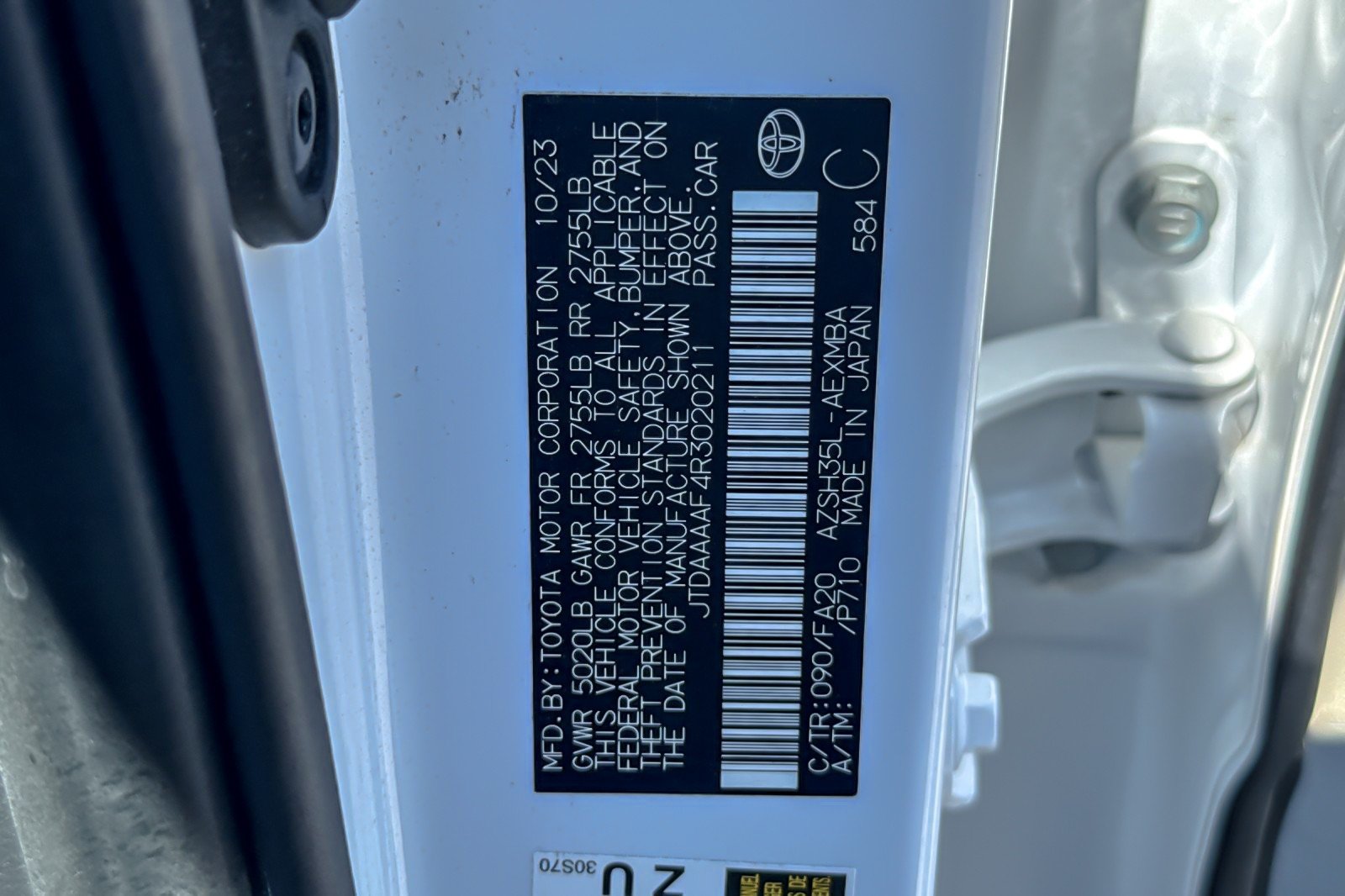 Certified Used 2024 Oxygen White Toyota XLE image 26