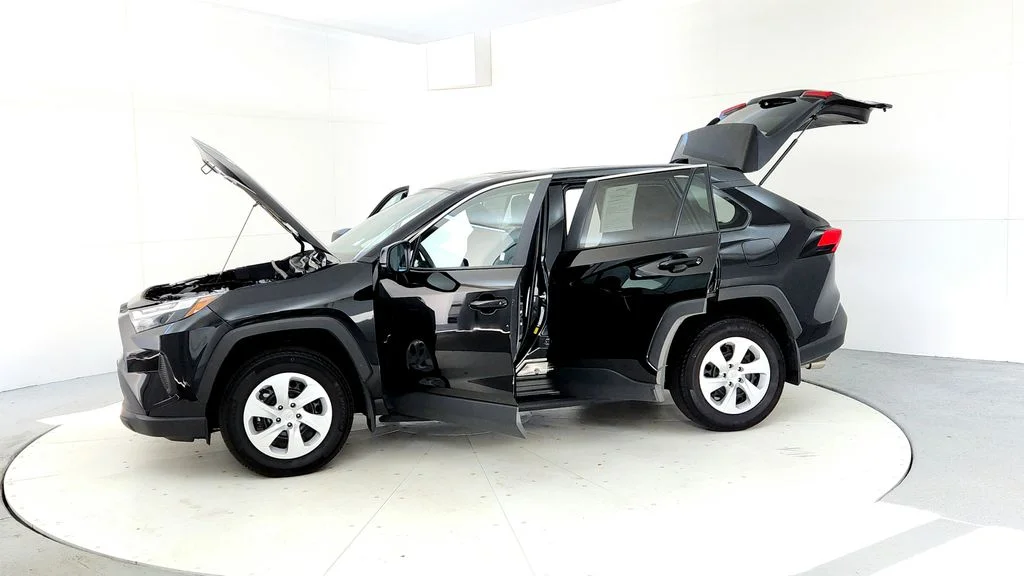 Certified Used 2025 Black Toyota LE image 10