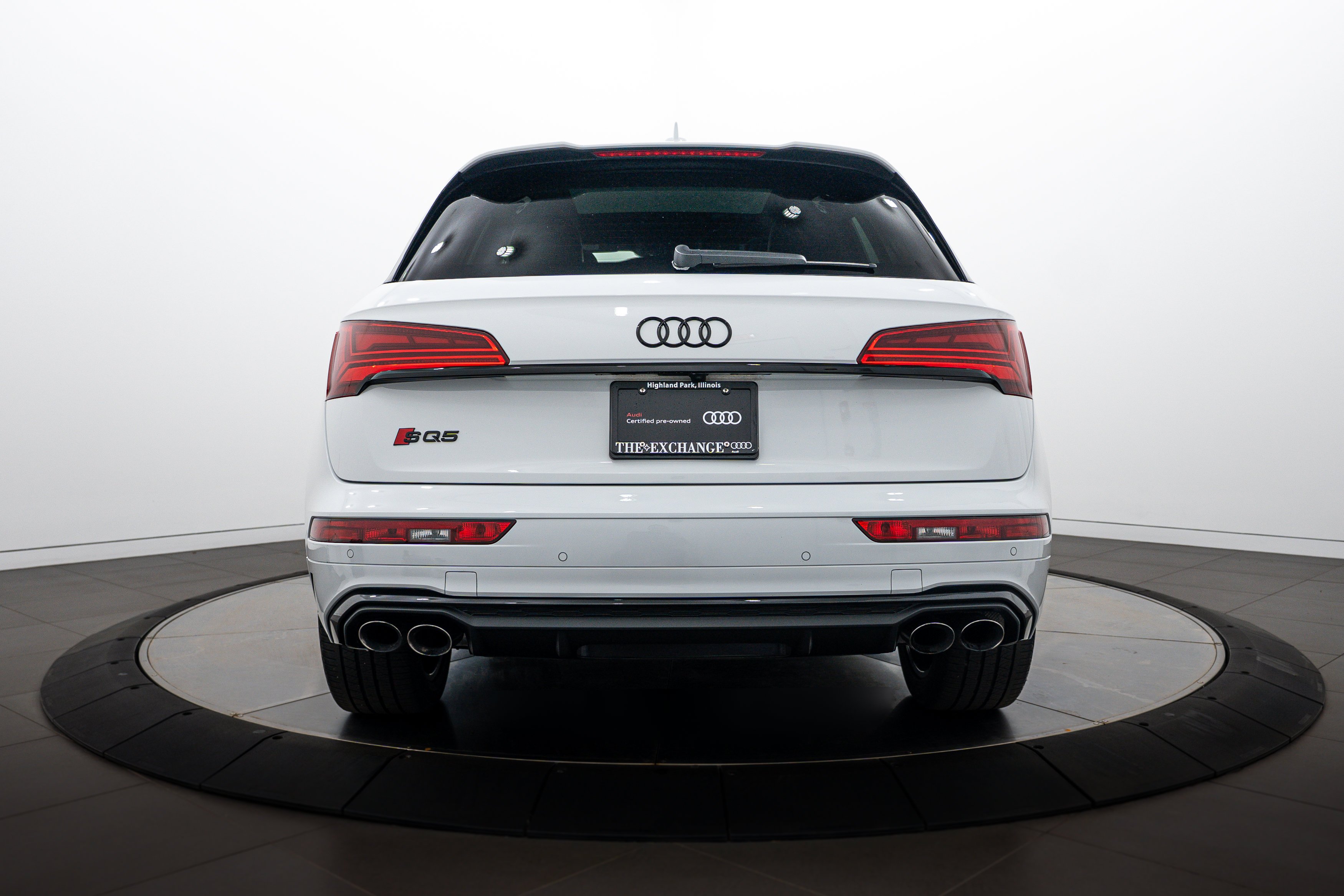 Certified Used 2023 Glacier White Metallic Audi Premium Plus image 22