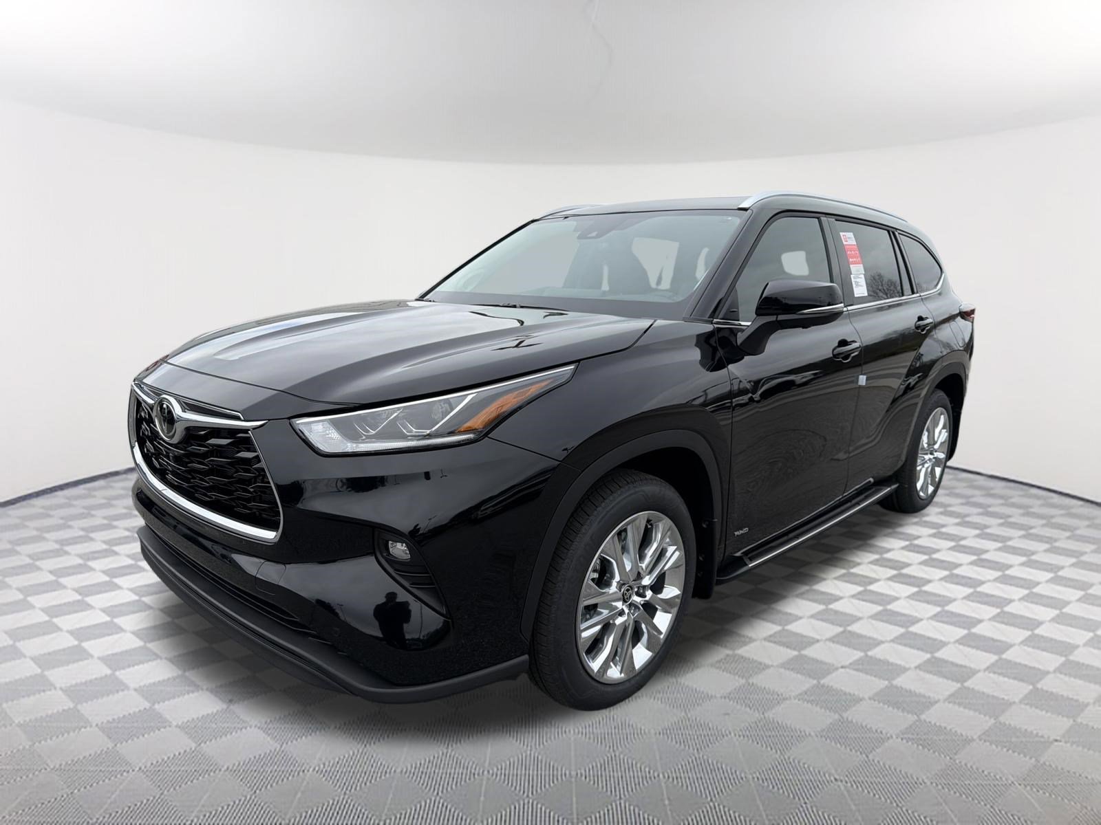 New 2026 Midnight Black Metallic Toyota Hybrid Limited image 3