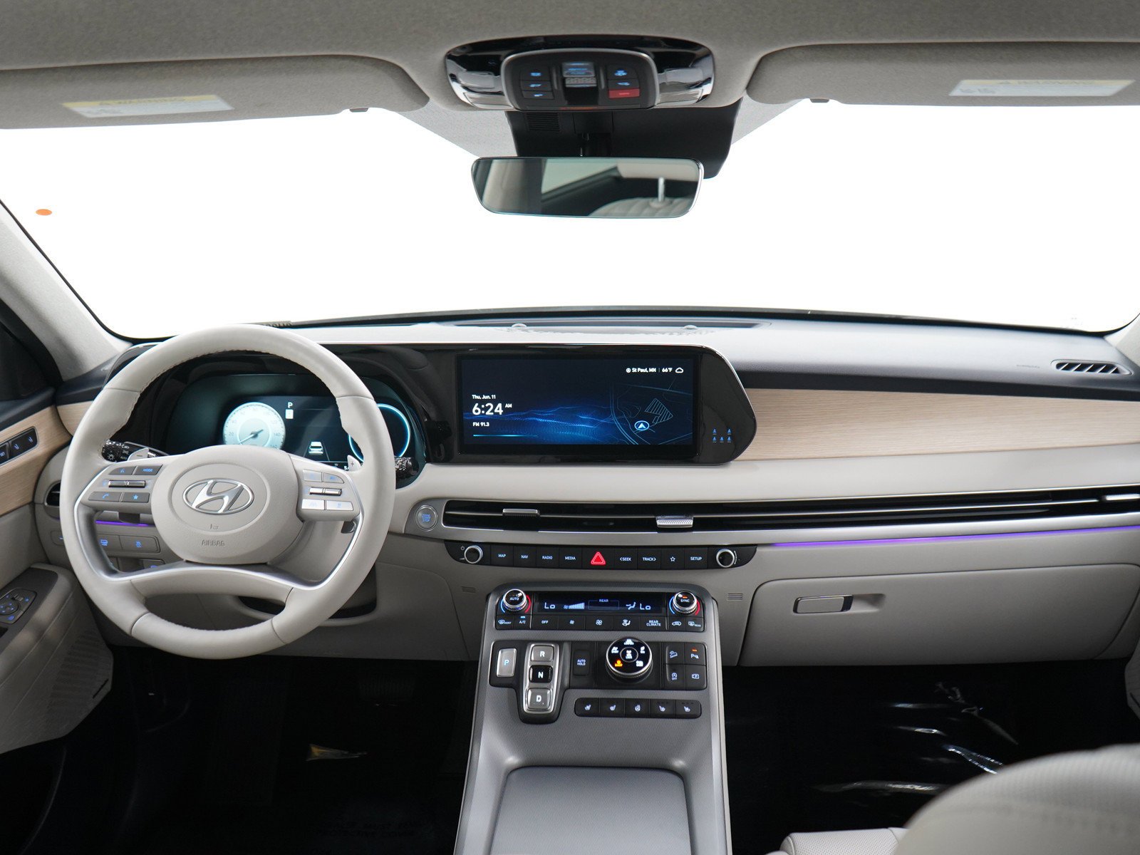 Certified Used 2024 Hyper White Hyundai Limited AWD image 15