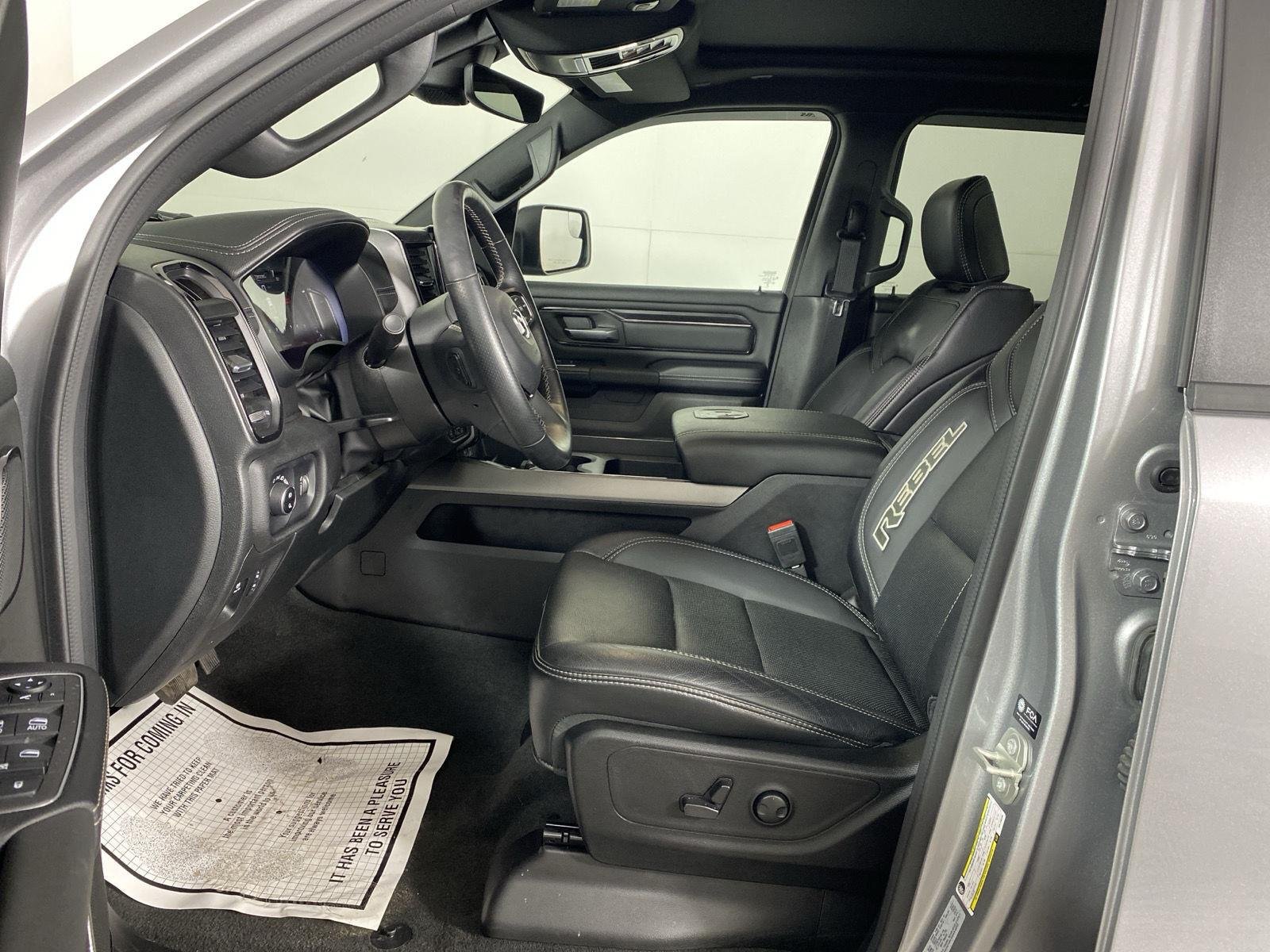 Used 2024 Billet Silver Metallic Clearcoat Ram Rebel image 11