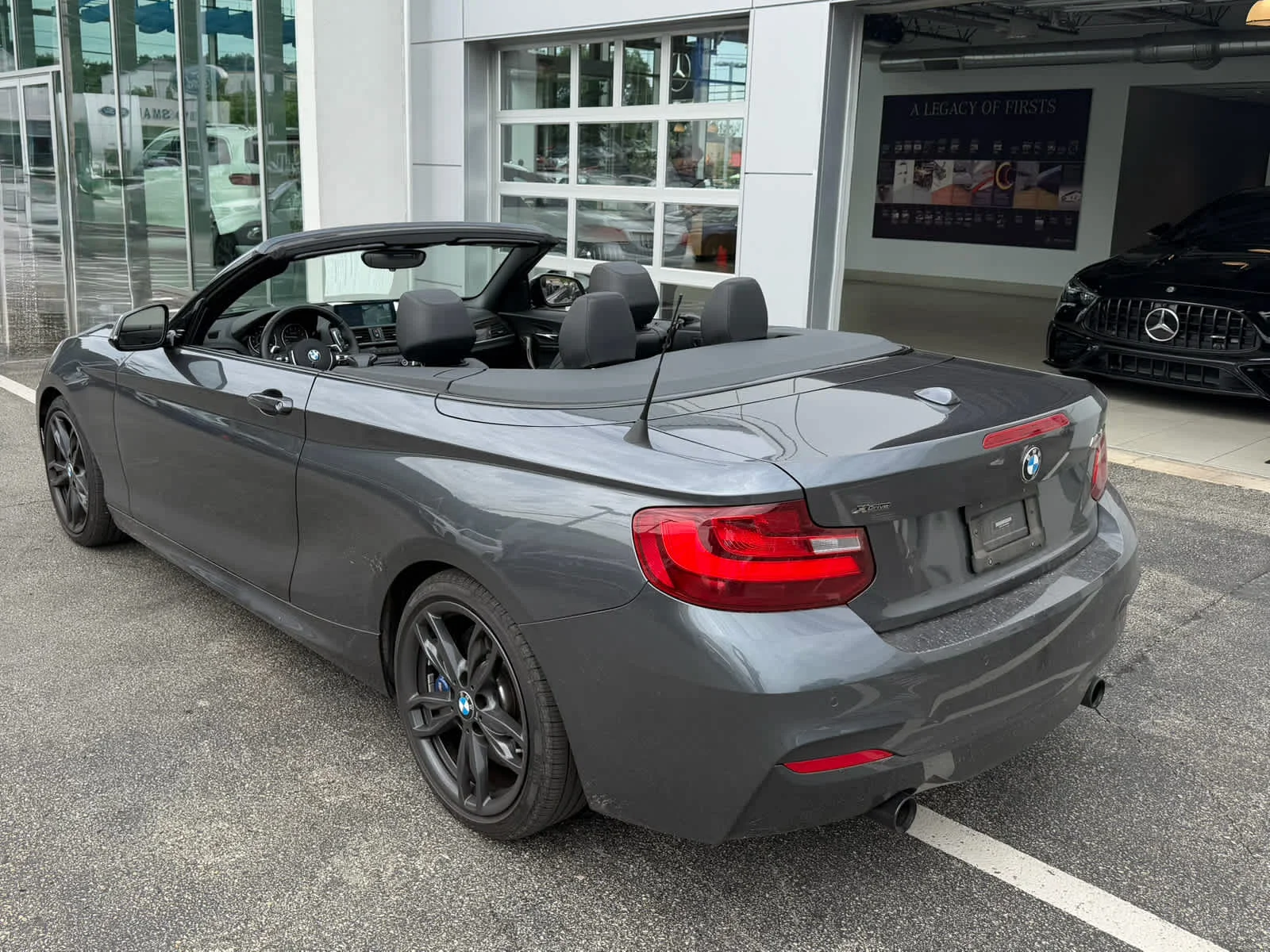 Used 2017 Mineral Gray Metallic BMW M240i xDrive image 8