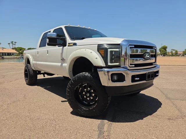 Used 2016 White Ford Lariat image 34