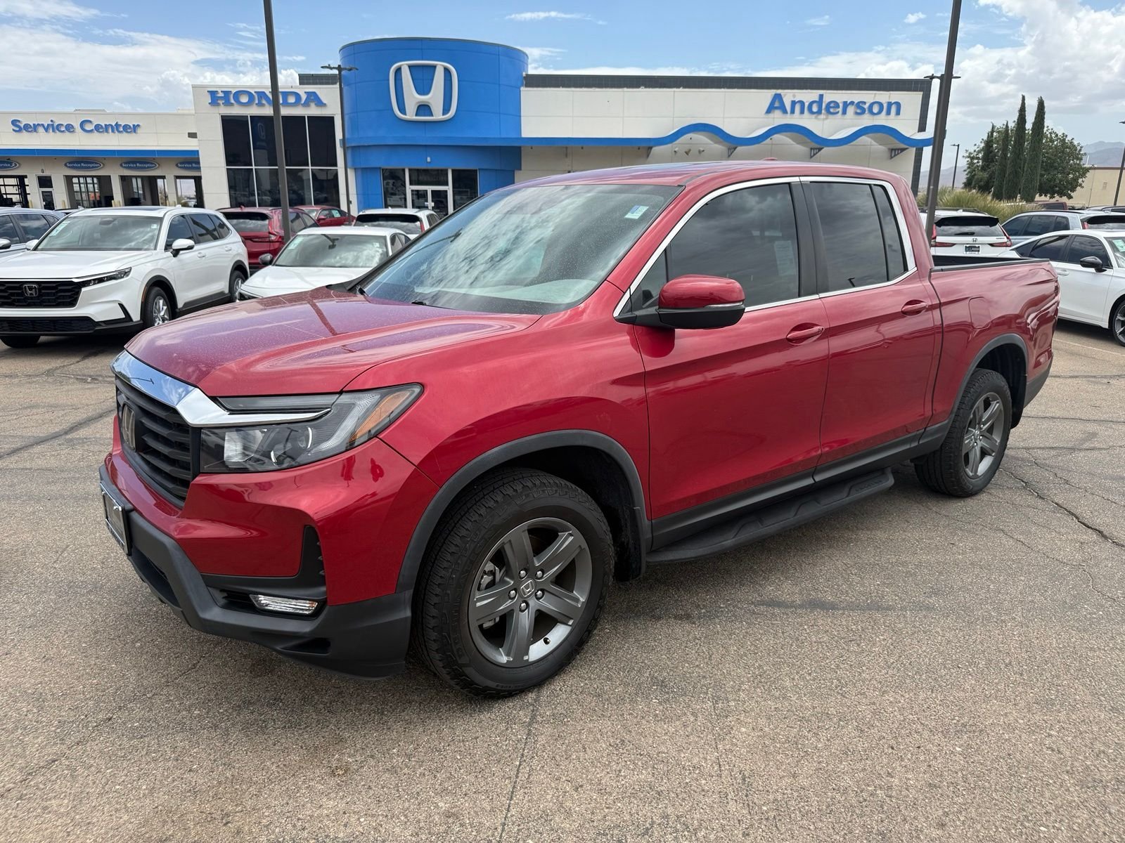 Certified Used 2023 Radiant Red Metallic II Honda RTL image 1