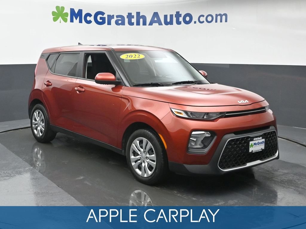 Used 2022 Kia Soul LX with VIN KNDJ23AU8N7800934 for sale in Marion, IA